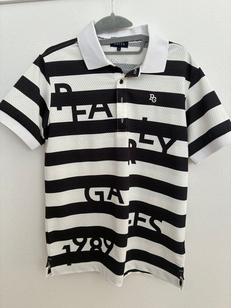 PEARLY GATES ストライプポロシャツ サイズ5 - メルカリ