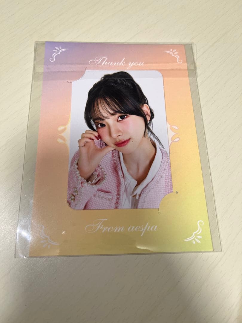 aespa カリナ ファクラブ 継続特典 - メルカリ