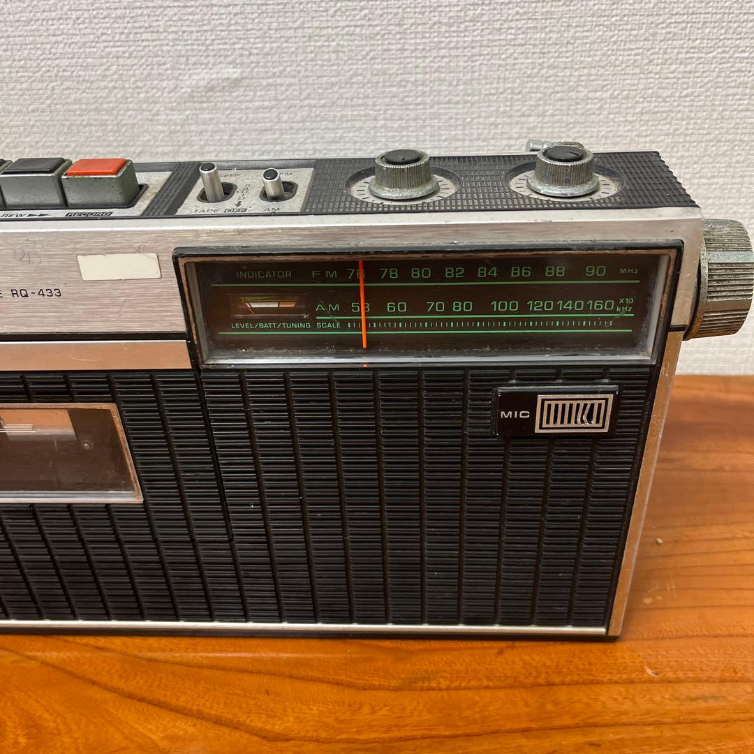 昭和レトロ NATIONAL ラジカセ RQ-433 - メルカリ