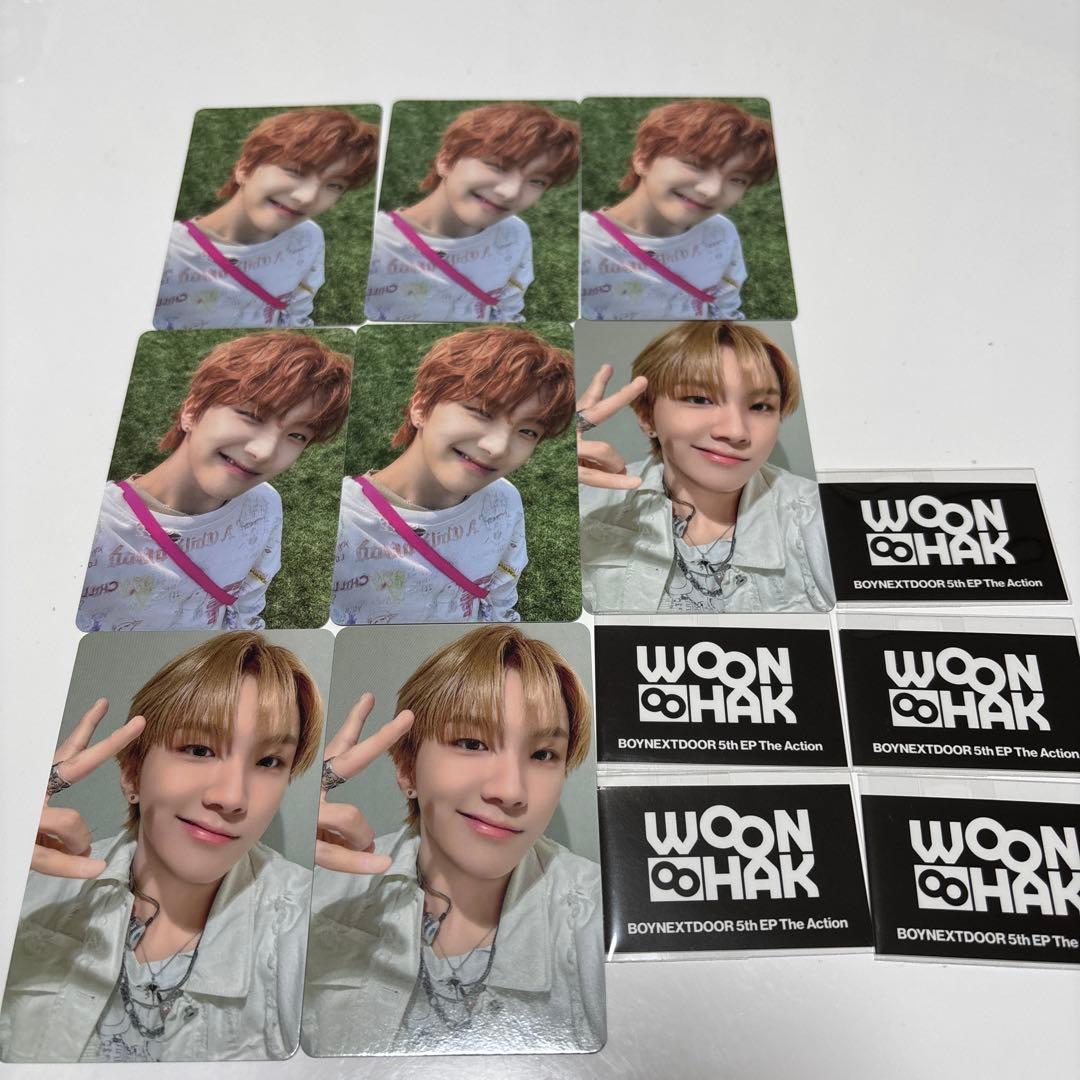 BOYNEXTDOOR ウナク トレカ ステッカー - メルカリ