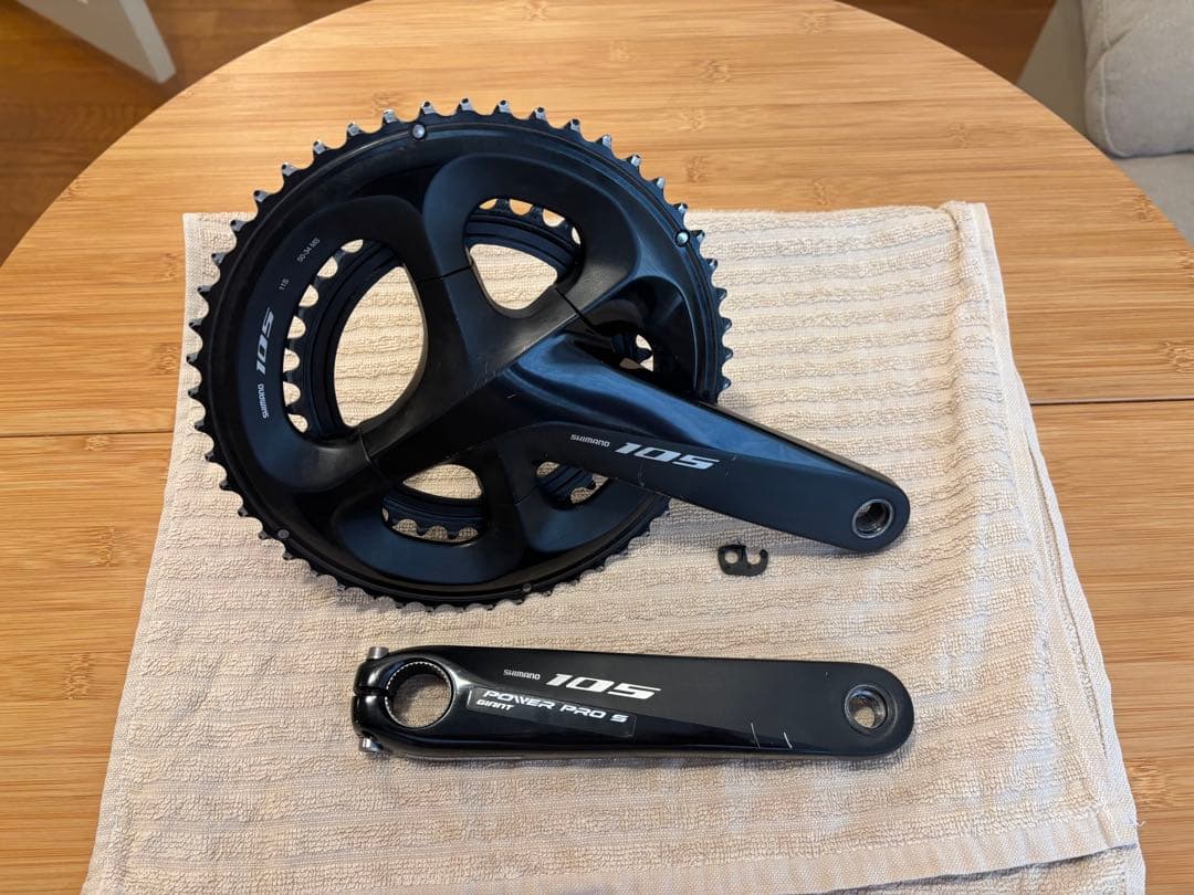 Shimano 105 クランクセット GIANT POWER PRO S