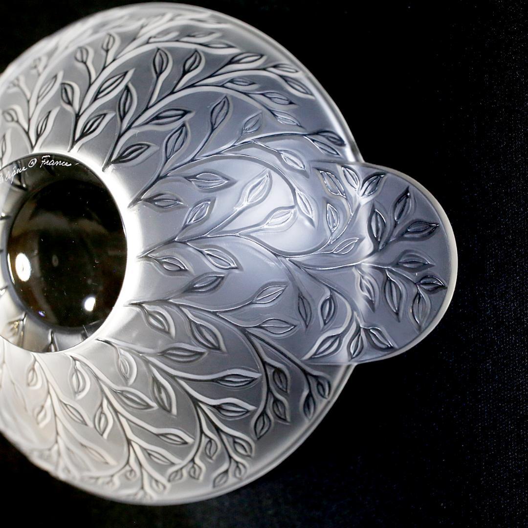 極美品 送料込】ラリック クリスタル ボウル シェブレフォイユ LALIQUE