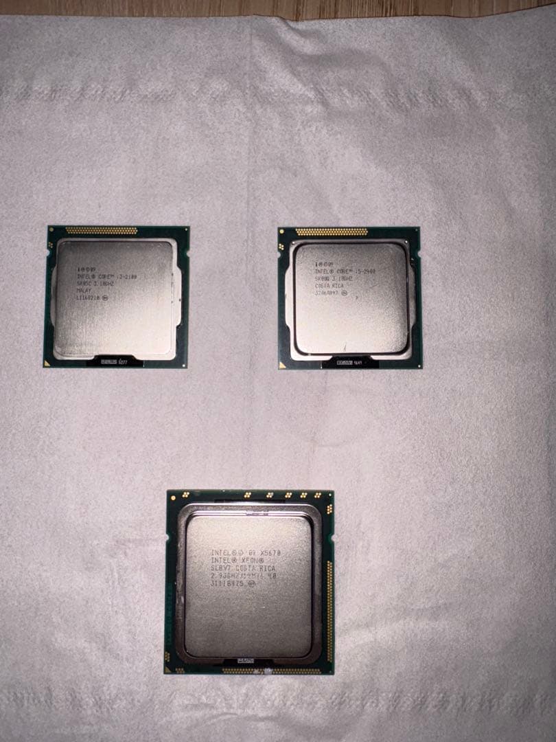 櫻山とん吉様専用。Intel CPU まとめ売り i7 9700T他(中古品) - メルカリ