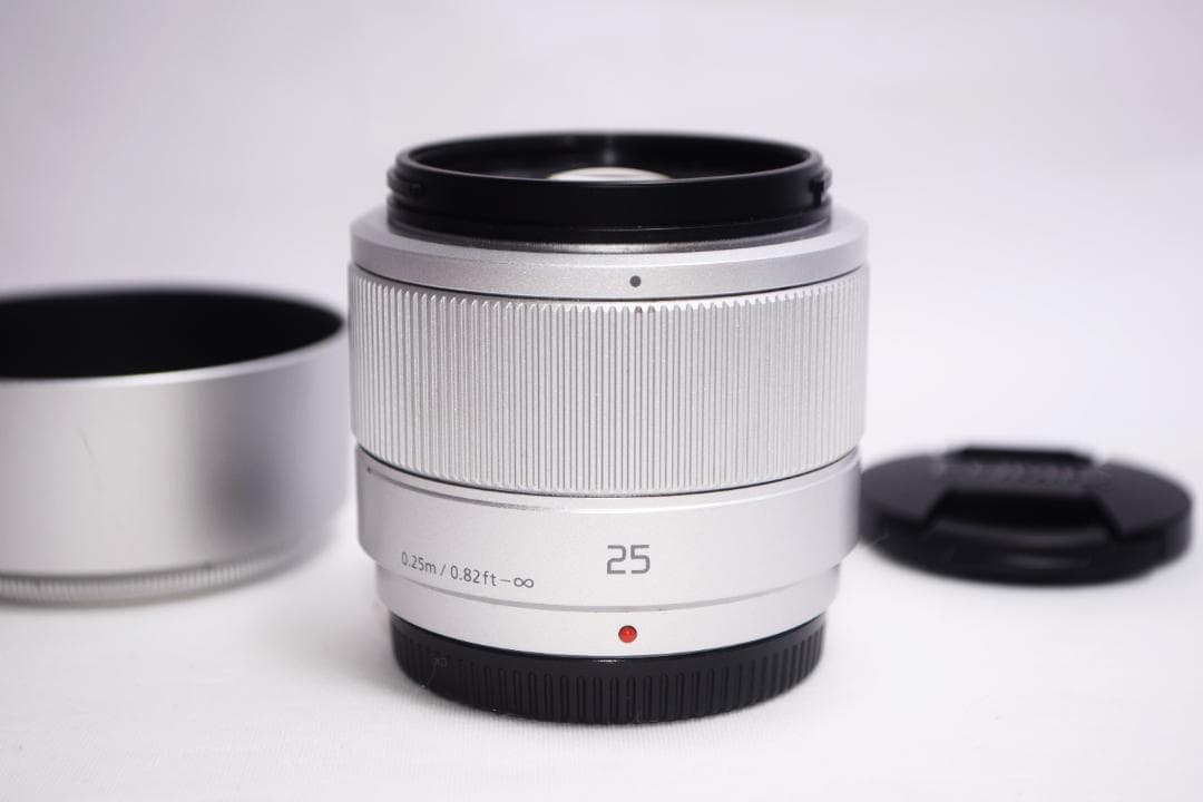 ❤鮮やかなボケを簡単に❤Lumix G25mm 単焦点レンズ L108434066