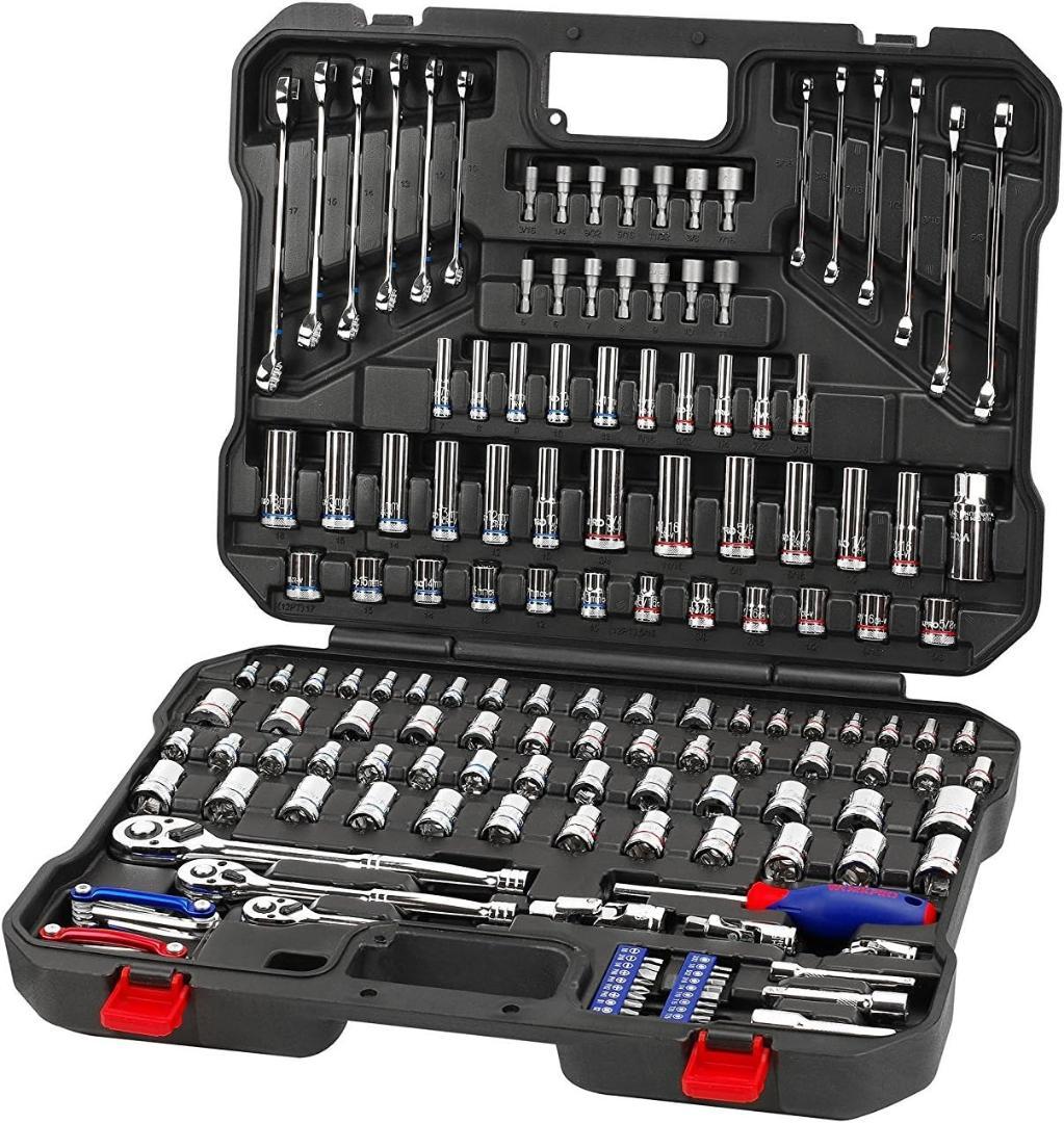 ソケットレンチセット インチ工具セット ラチェットレンチ 自動車 バイク 整備 Amazon | ソケットレンチセット ラチェットハンドル ソケットレンチ