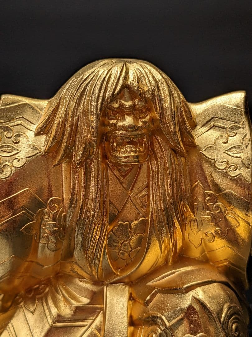 tk様専用☆a976、鋳銅製 能 連獅子 日本芸能 24KGP置物 2体 - メルカリ