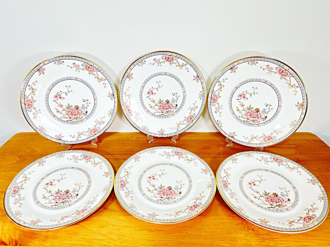 ロイヤルドルトン カントン ディナープレート 6点 27cm 皿