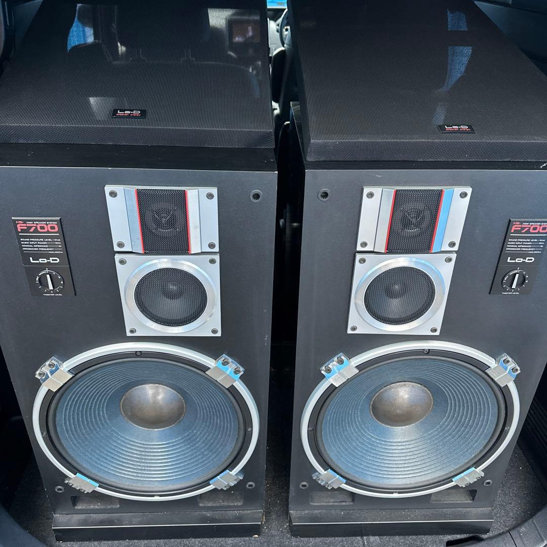 最高級日立 Lo-D スピーカー HS-F700 ペアです。3-WAY - メルカリ