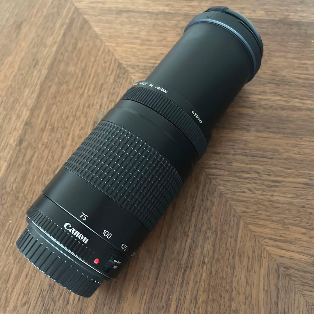 【超美品】キャノン Canon EF75-300mm F/4-5.6 II 望遠