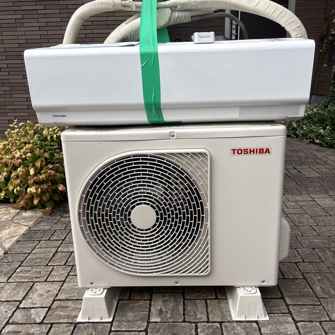 2025年TOSHIBA 東芝 冷暖房 冬エアコン本体 6畳 TOSHIBA（東芝） エアコン おもに6畳 TMシリーズ 2024年モデル 高さ