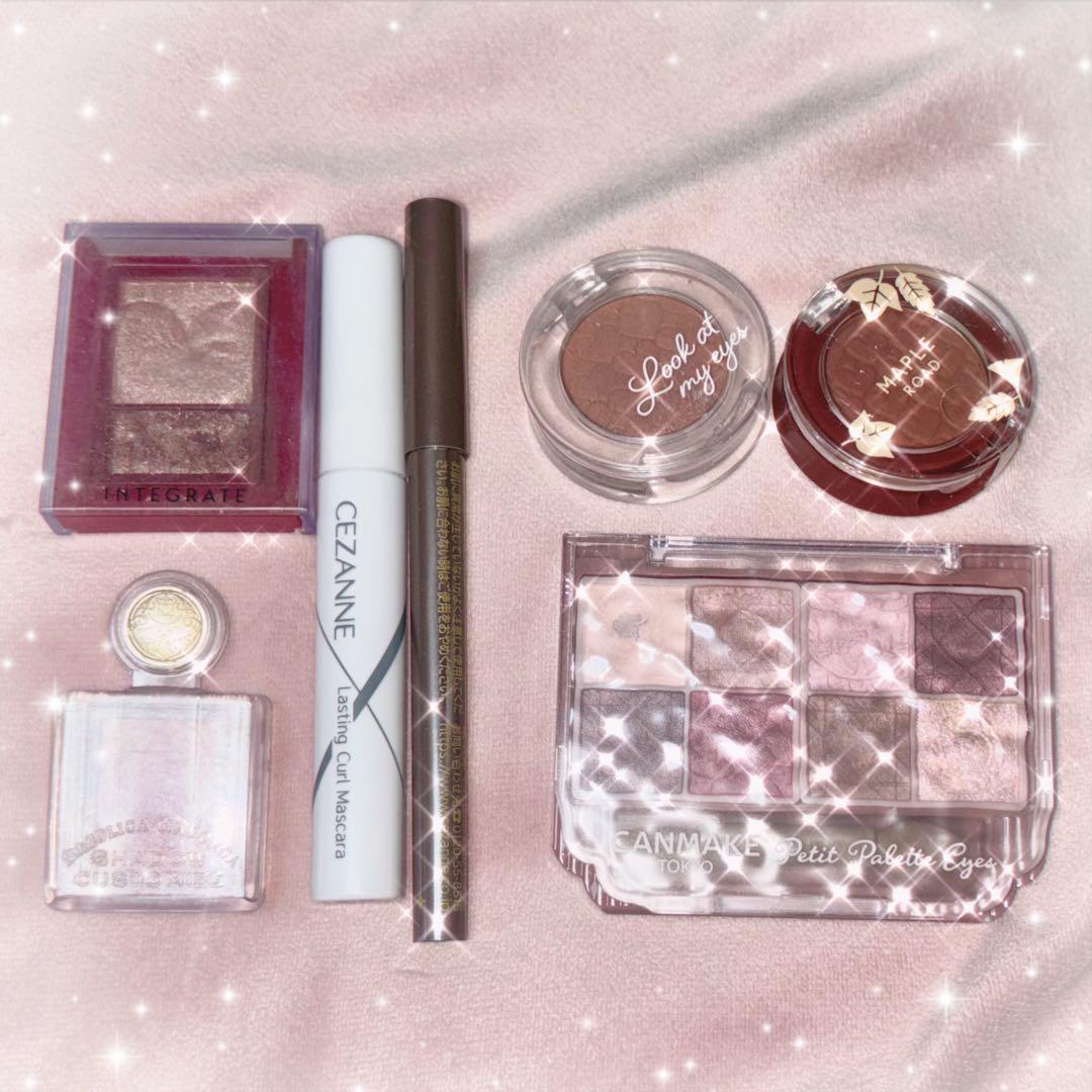 コスメ セット アイシャドウ アイライナー カールキープマスカラ