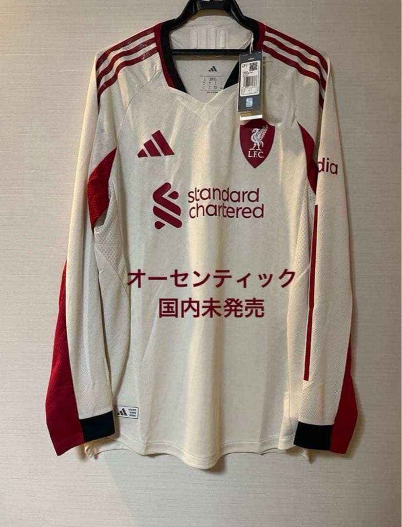 オーセンティックユニフォーム 国内未販売 リバプール 25-26 アウェイ