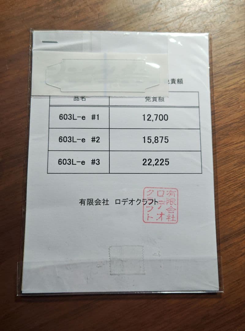 【匿名配送】【キズあり】ロデオクラフト999.9Meisterキメラ603L-e