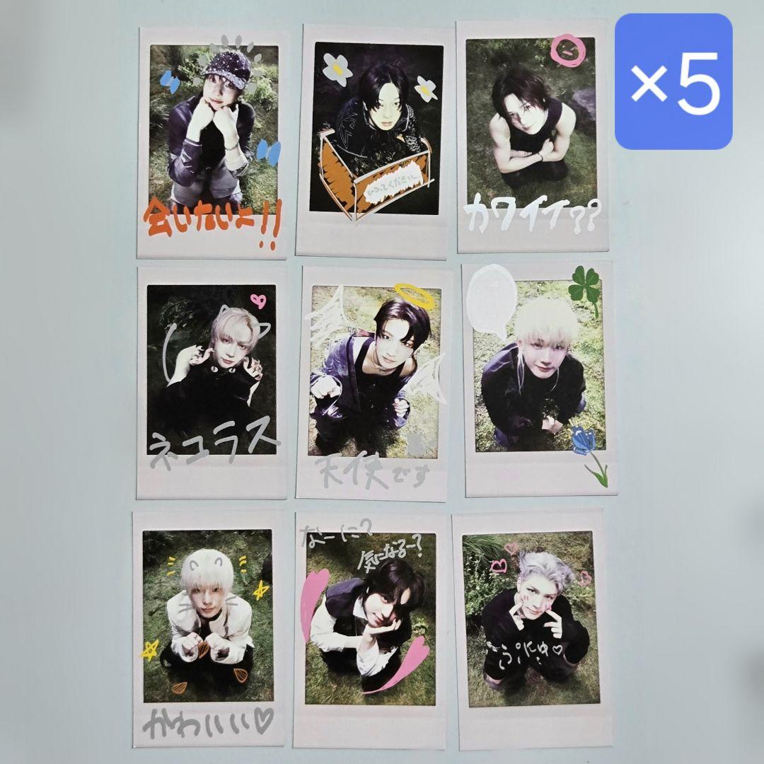 匿名配送】&TEAM Back to Life チェキ風カード 5セット組 - メルカリ