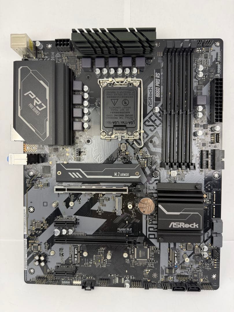 ASROCK B660 PRO RS 自作PCケース マザーボード ASRock > B660 Pro RS