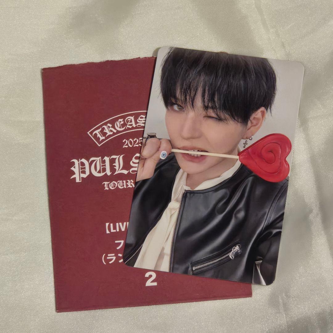 TREASURE PULSE ON 会場1万円 特典トレカ ヨシ - メルカリ