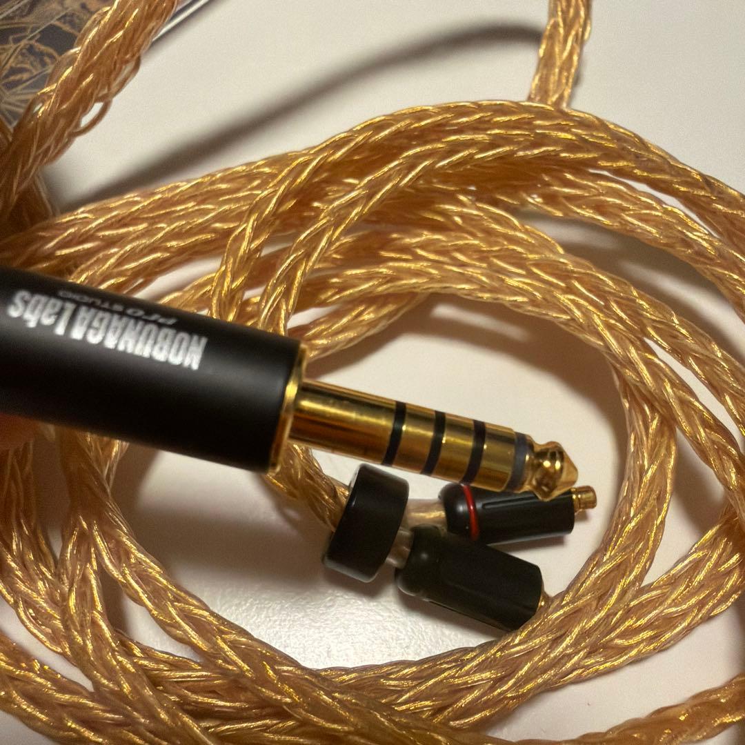 NOBUNAGA Labs 澪標極 イヤホンケーブル 1.2m