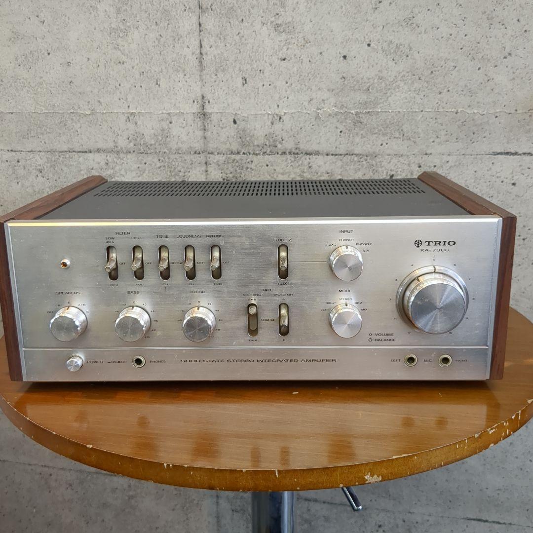 ☆トリオ☆TRIO☆プリメインアンプ☆KA-7006☆昭和レトロ☆ - メルカリ