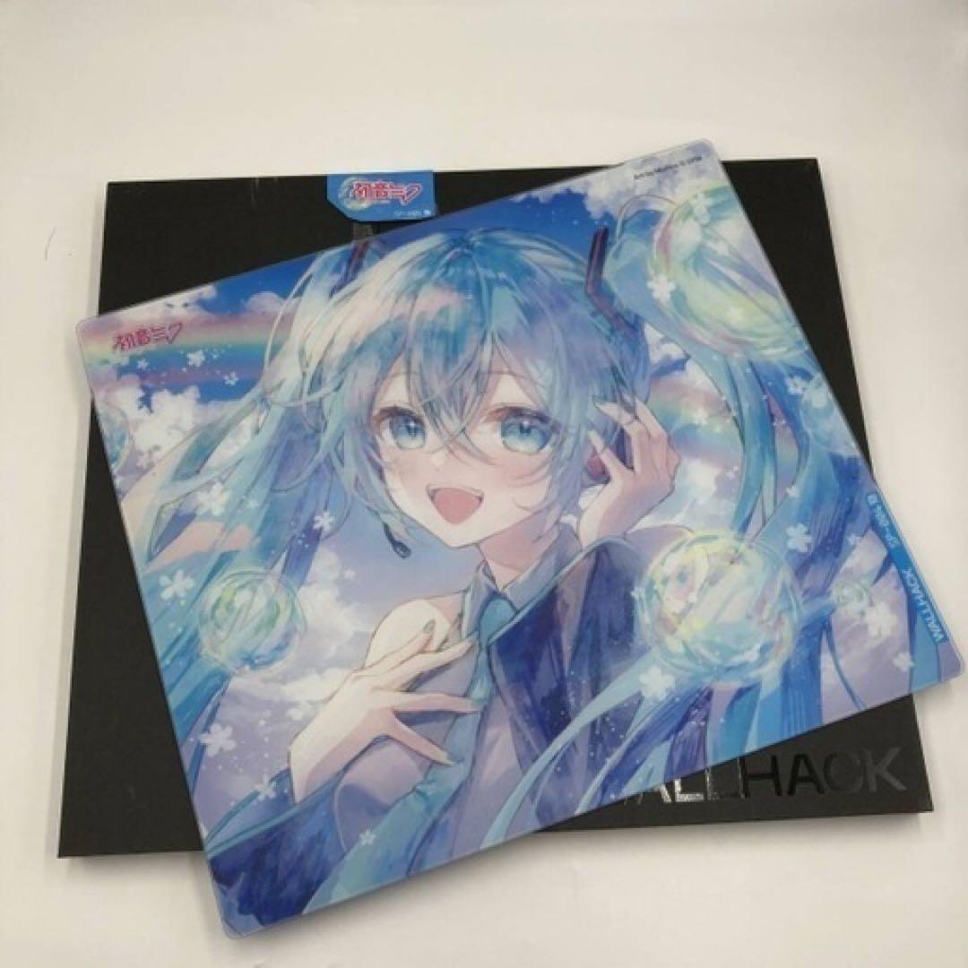 初音ミク × Wallhack ガラスマウスパッド Wallhack/SkyPAD Glass Pad SP-004 Hatsune Miku Gaming Mouse Pad
