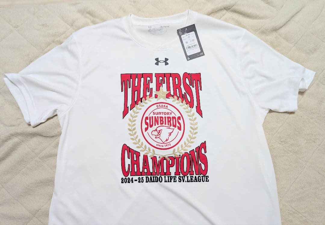 サントリーサンバーズ 2024-25 SVリーグ チャンピオンズTシャツ - メルカリ