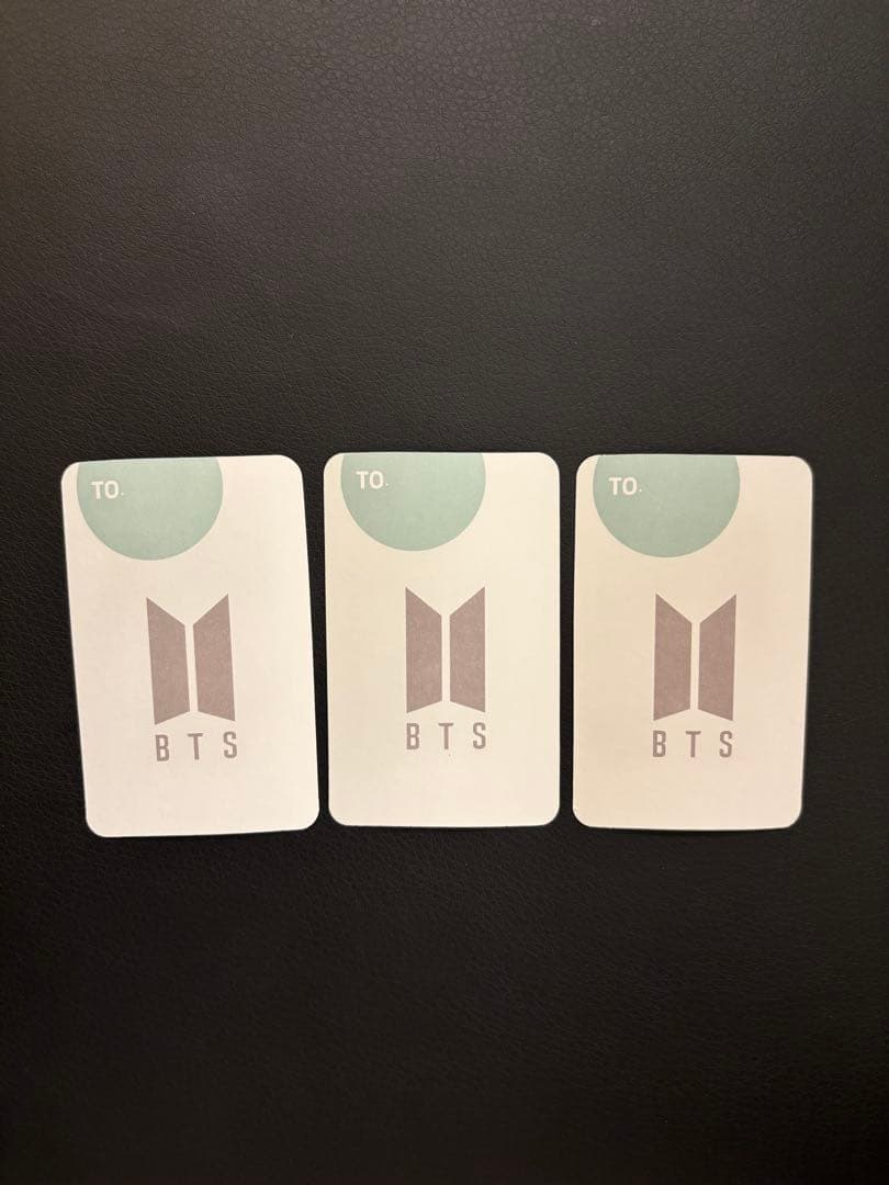 BTS タレントカード 3枚セット - メルカリ