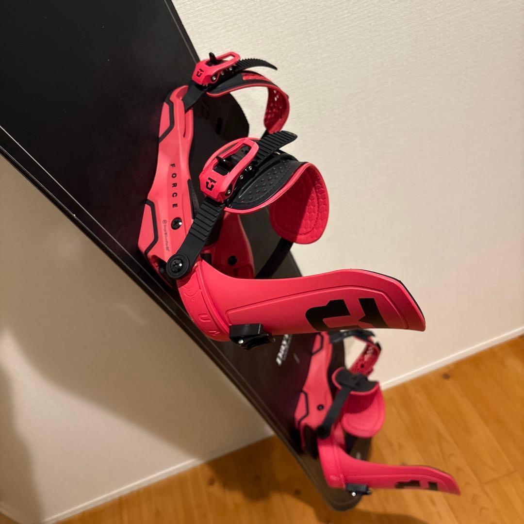 スノーボード2点セット scooterデイライフスラスターユニオンフォース