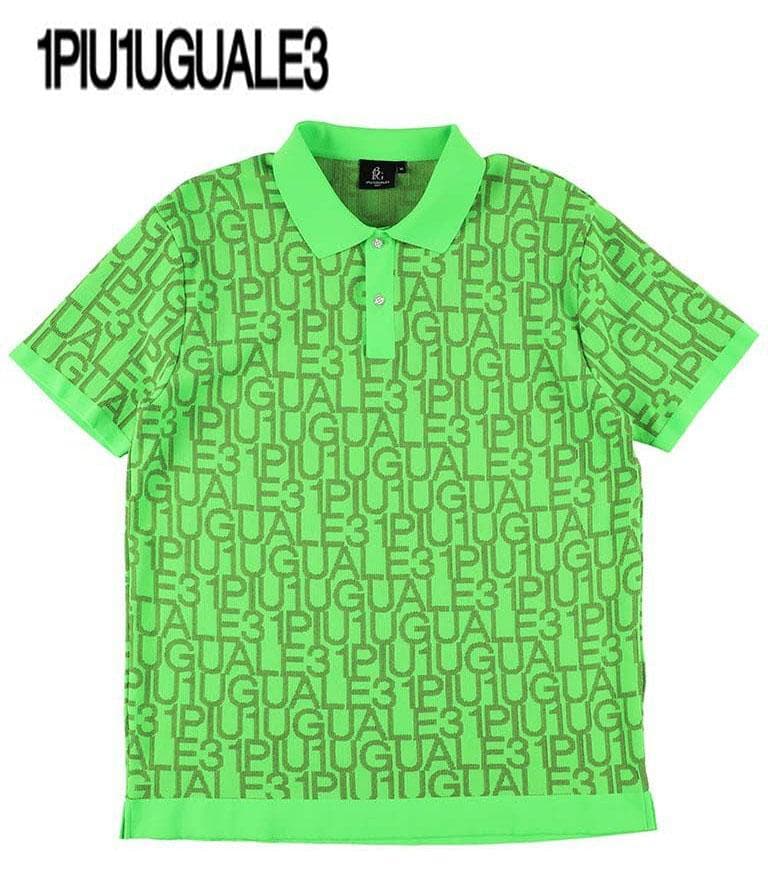 ★新品未使用　1PIU1UGUALE3　ゴルフニットポロシャツ　IV　グリーン系 113 GOLF SKIPPER POLO × HIROKUNI TOGA Vol.15 |1PIU1UGUALE3(ウノ