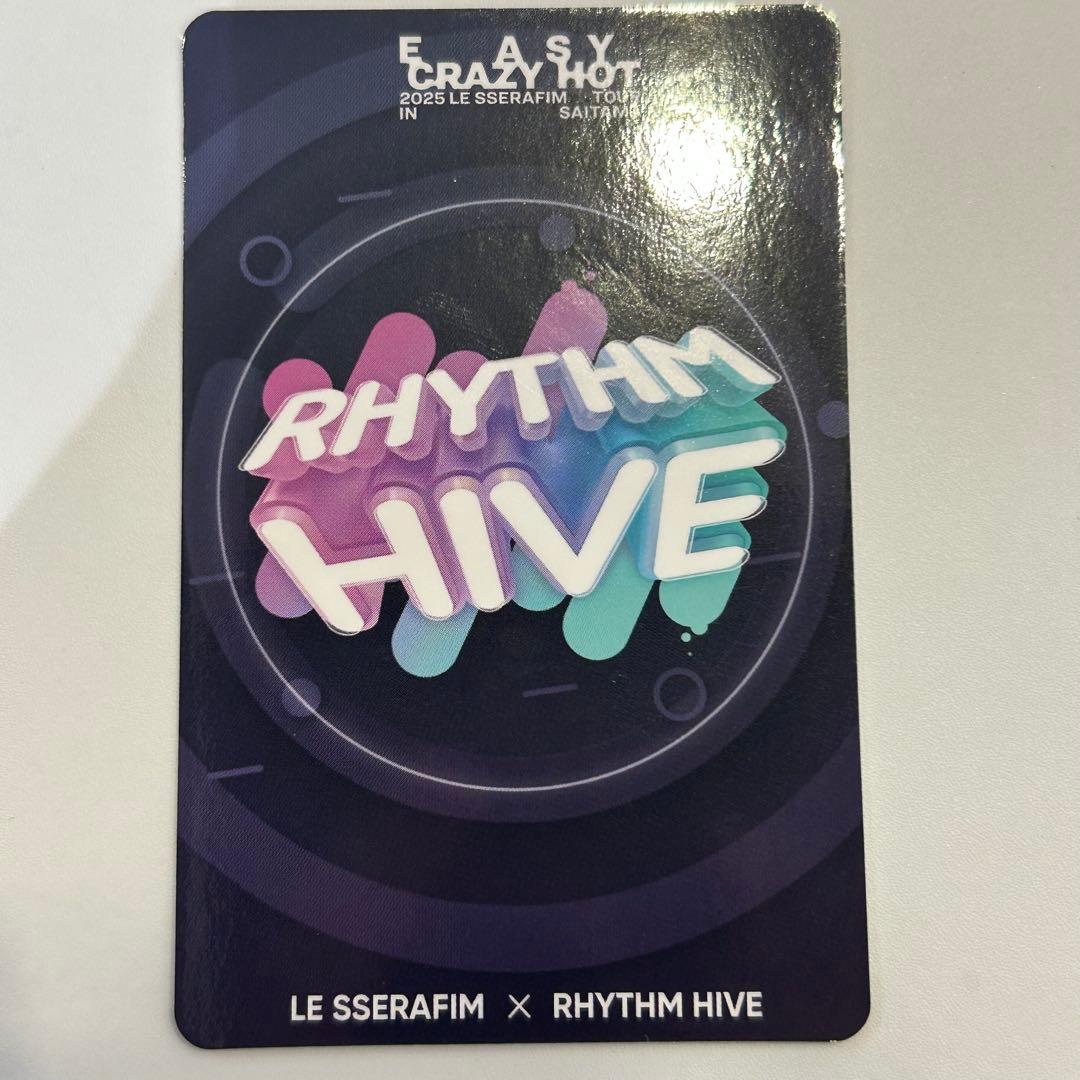 LE SSERAFIM RHYTHM HIVE XR 会場 限定 トレカ サクラ - メルカリ