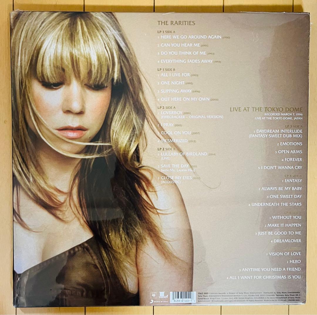 MARIAH CAREY THE RARITIES 4LP BOXSET 未開封