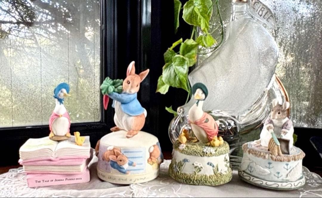 ピーターラビット・ボーダーファインアーツ ◇オルゴール 【ピーター