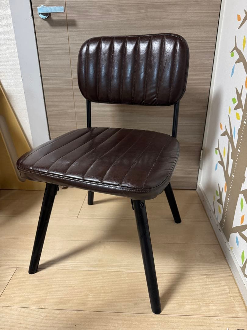 ニトリ チェア Nシールド ゲーリッグ3 ダークブラウン - メルカリ