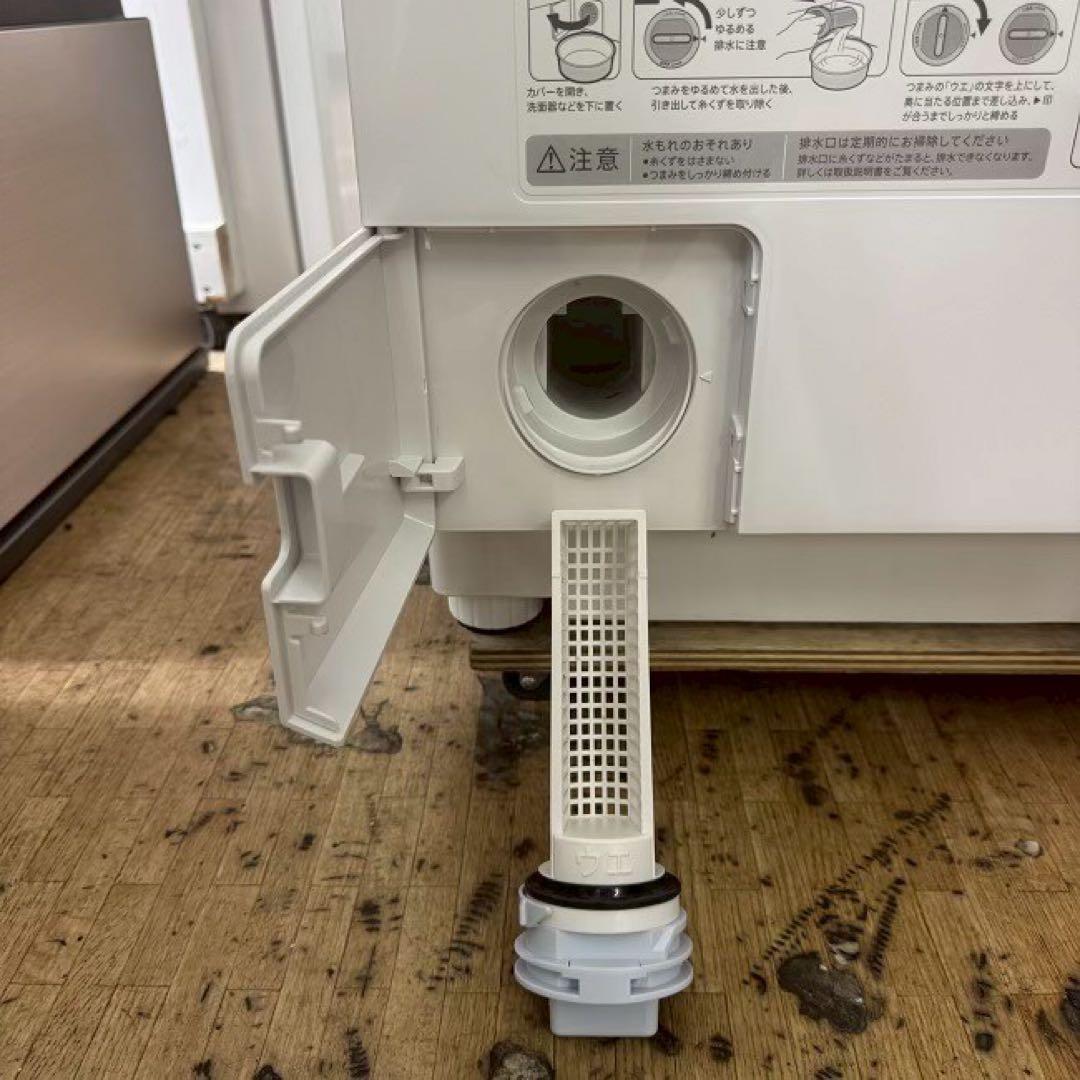 地域限定配送無料 シャープ ドラム式洗濯乾燥機 ES-W113 分解清掃済み