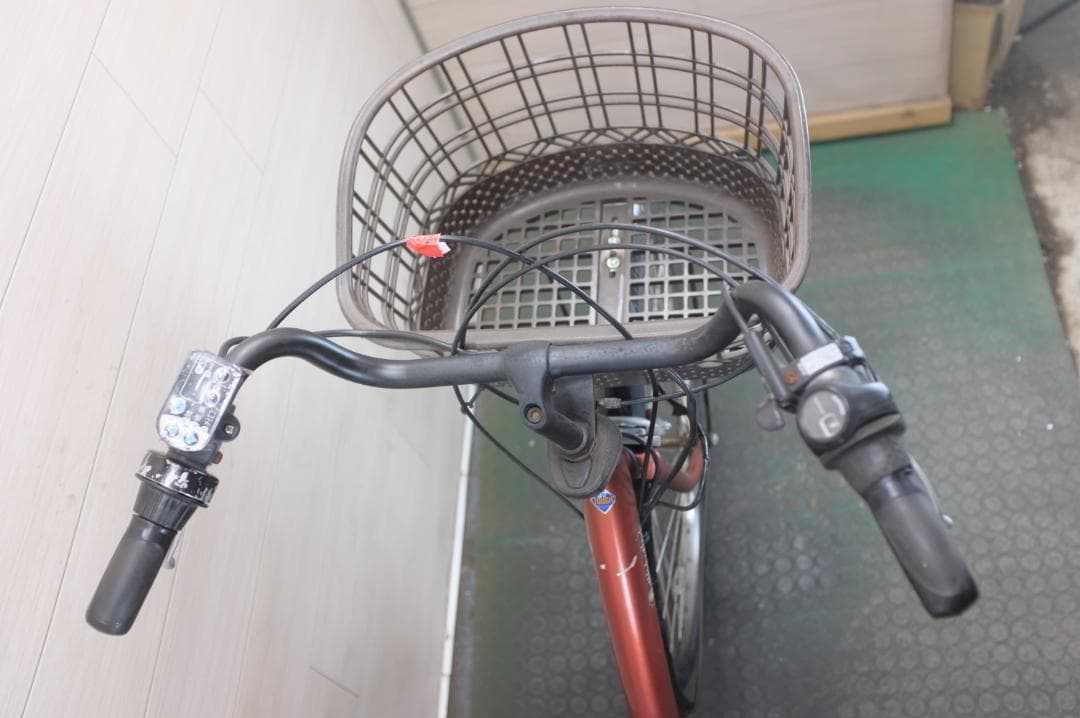 tomo 様専用)引き取り BS アシスタ26インチ 3段 8.9Ah充電器あり