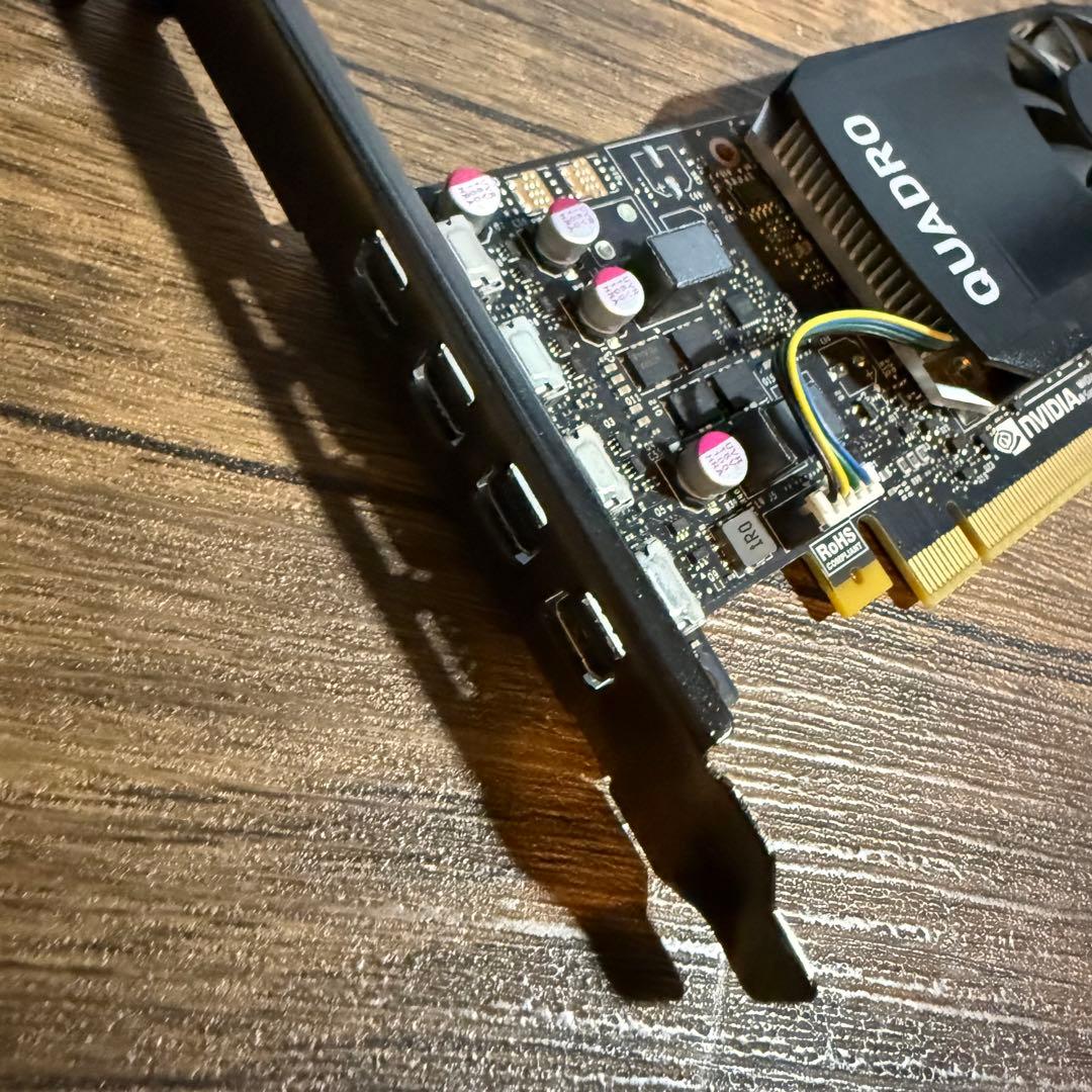 動作品 NVIDIA QUADRO P1000 グラフィックボード⑥ - メルカリ