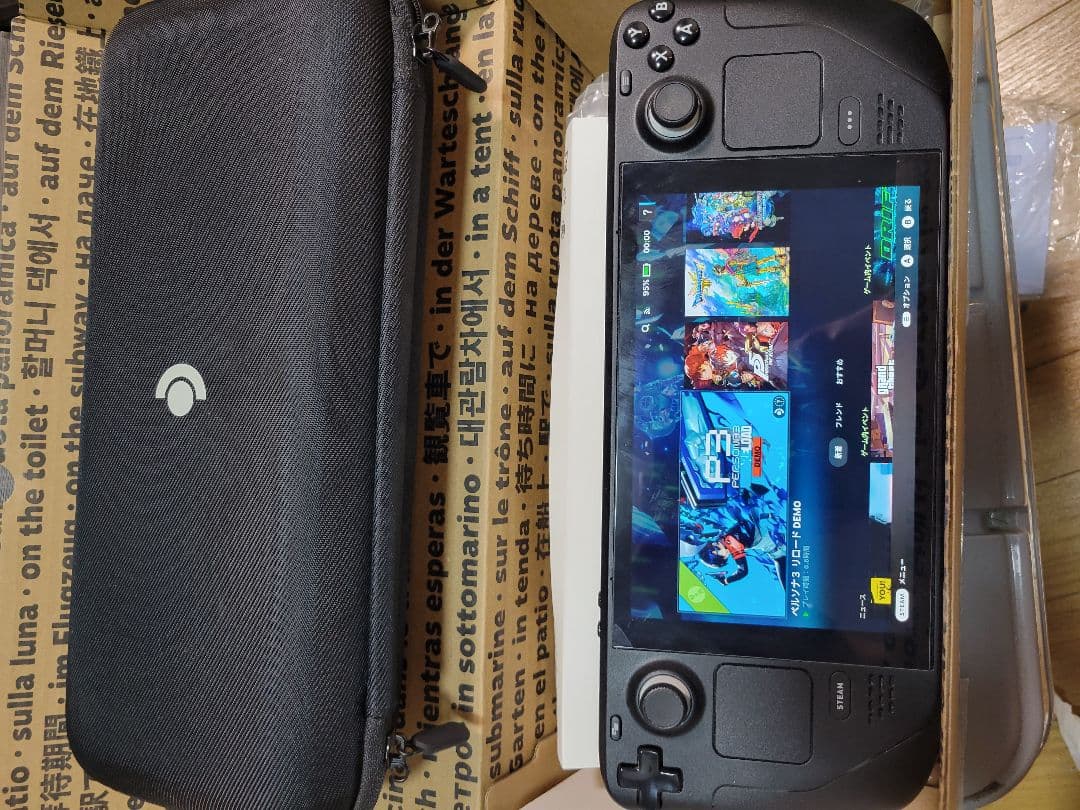 Steam Deck 64GB SDカード512GB キャリングケース付き Steam Deck 512GB SSD キャリングケース付き : らいぶshop - 通販