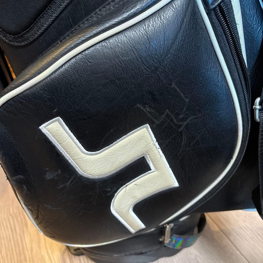 J.Lindeberg キャディバッグ ブラック/クラブ11本セット - メルカリ