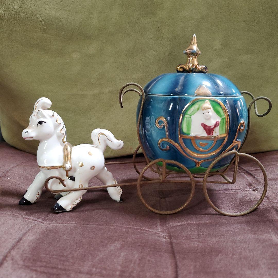 古い シンデレラのかぼちゃの馬車 ディズニー アンティーク - メルカリ