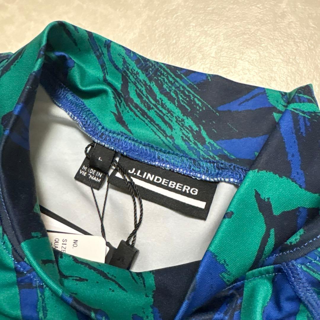 J.リンドバーグ☆吸水速乾☆軽量☆UVプロテクトモックネック【メンズ