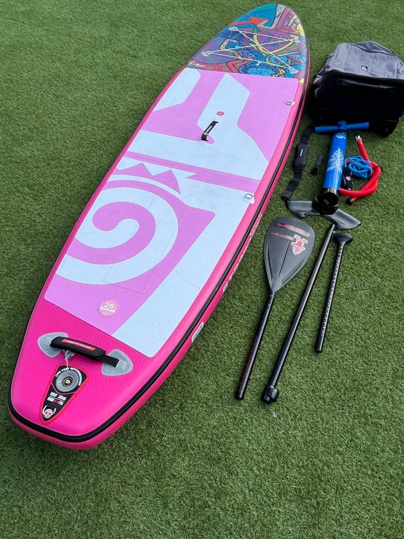 美品 STARBOARDスターボードIGO 10’2”x31パドルボードセツト 美品 STARBOARDスターボードIGO 10'2”x31パドルボードセツト 美品