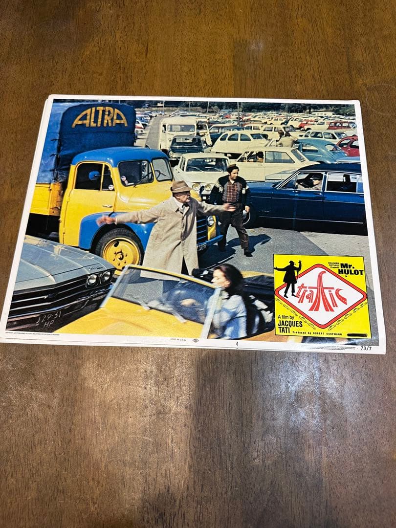 ジャックタチ トラフィック ロビーカード 8枚セット