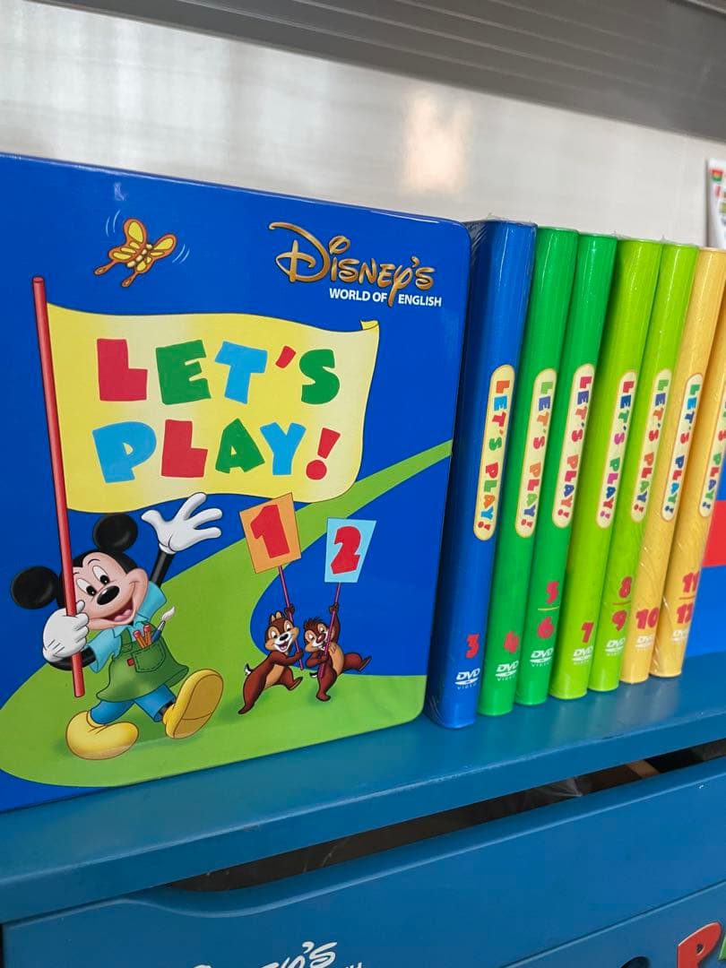 DWE ディズニー英語システム レッツプレイセット 未開封多数 50 - メルカリ