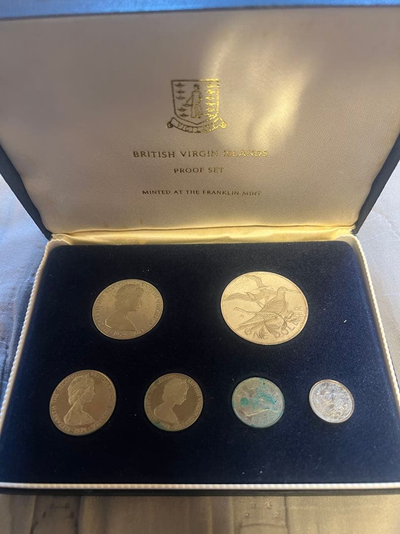 ブリティッシュ・バージン・アイランド プルーフセット 1991年 - メルカリ