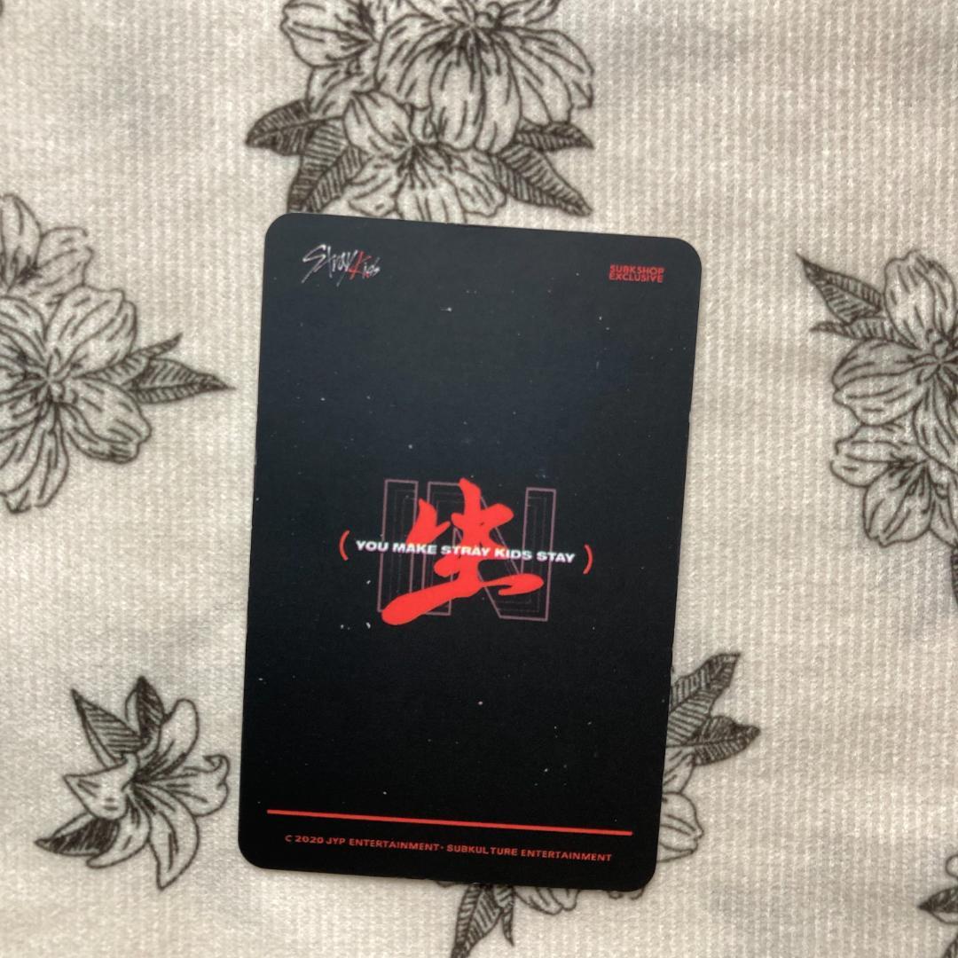 StrayKids subk shop in生特典 バンチャントレカ - メルカリ