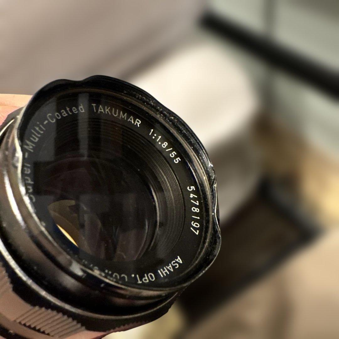 PENTAX SPOTMATIC SP レンズ F1.8 55mm - メルカリ