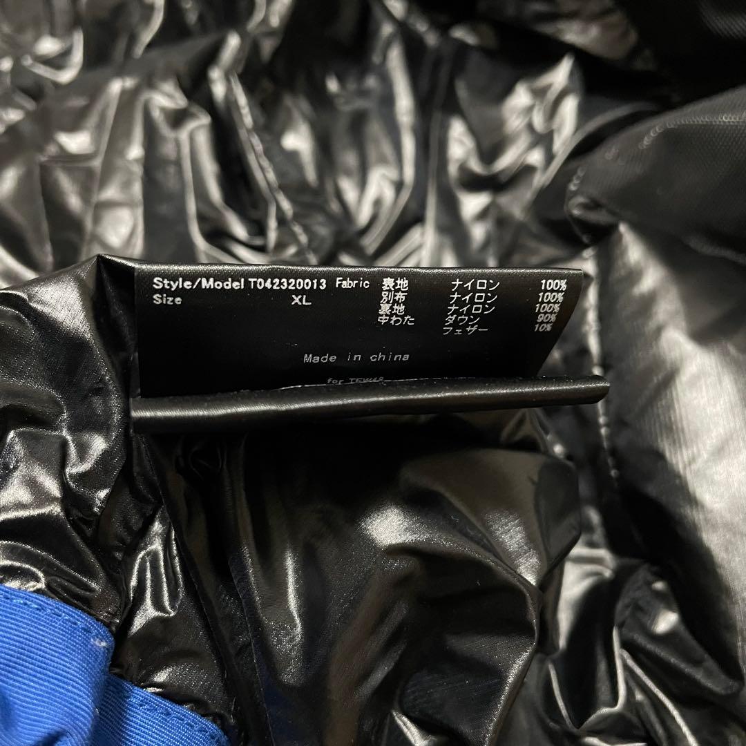 定価9.4万 新品未使用 TFW49 ダウンジャケット ブルー XL ゴルフ