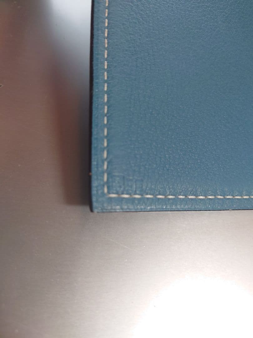 HERMES 】エルメス マウスパッド レザー ブラックxブルー - メルカリ