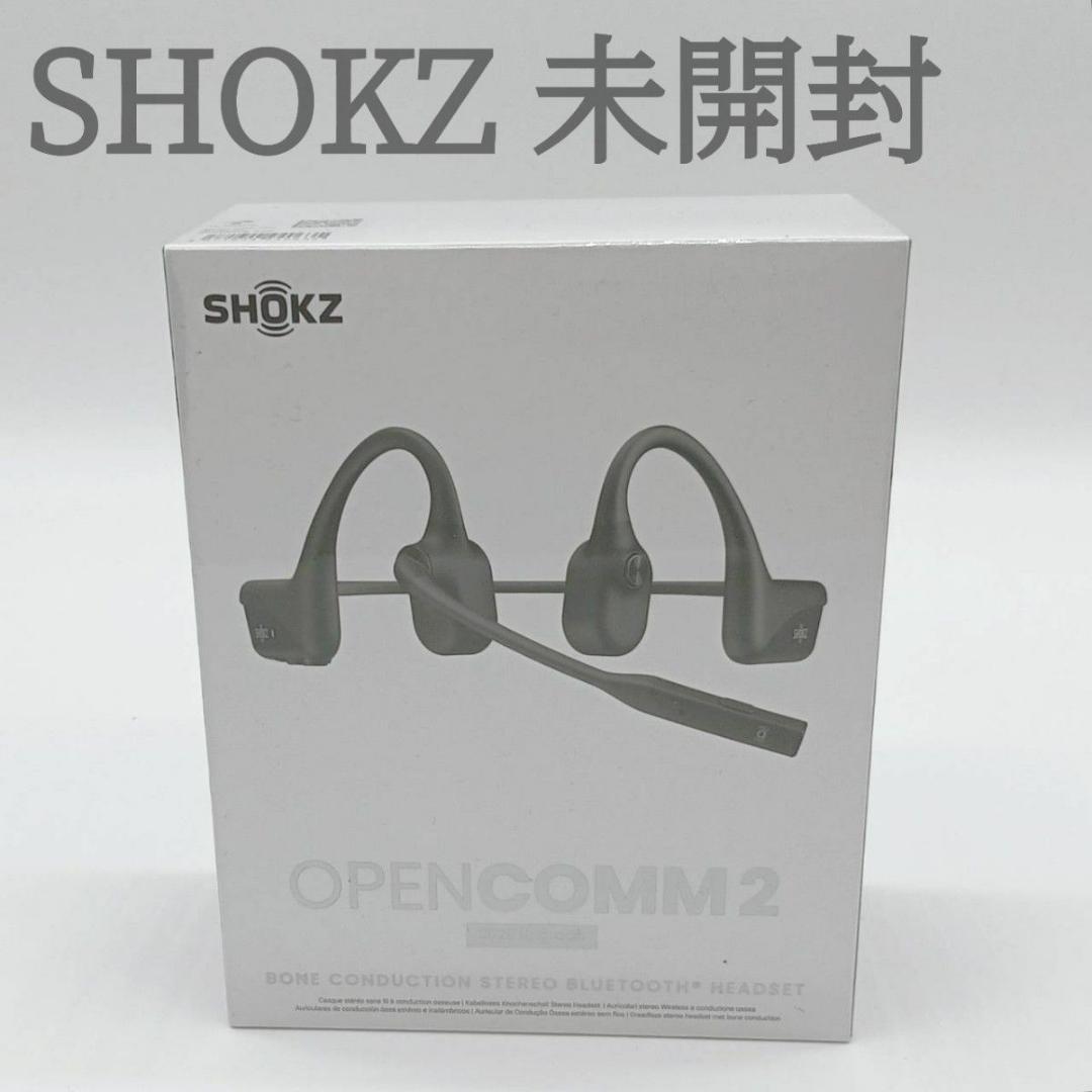 新品未開封 Shokz OpenComm2 2025 Upgrade 骨伝導 OpenComm2 2025 upgrade Bone Conduction Stereo Bluetooth Headset