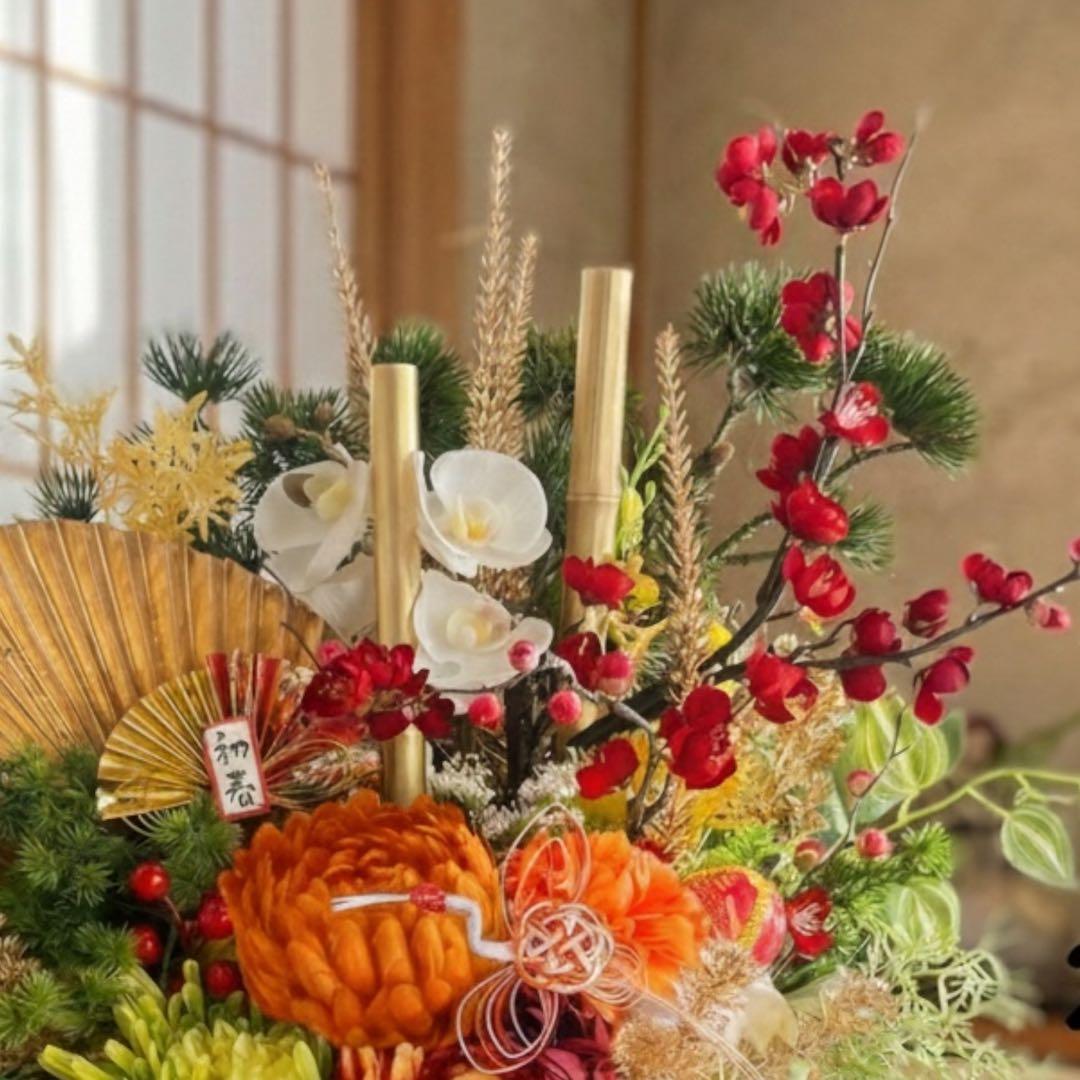 特大LLサイズ門松｜豪華正月アレンジ｜商業用・店舗用一点