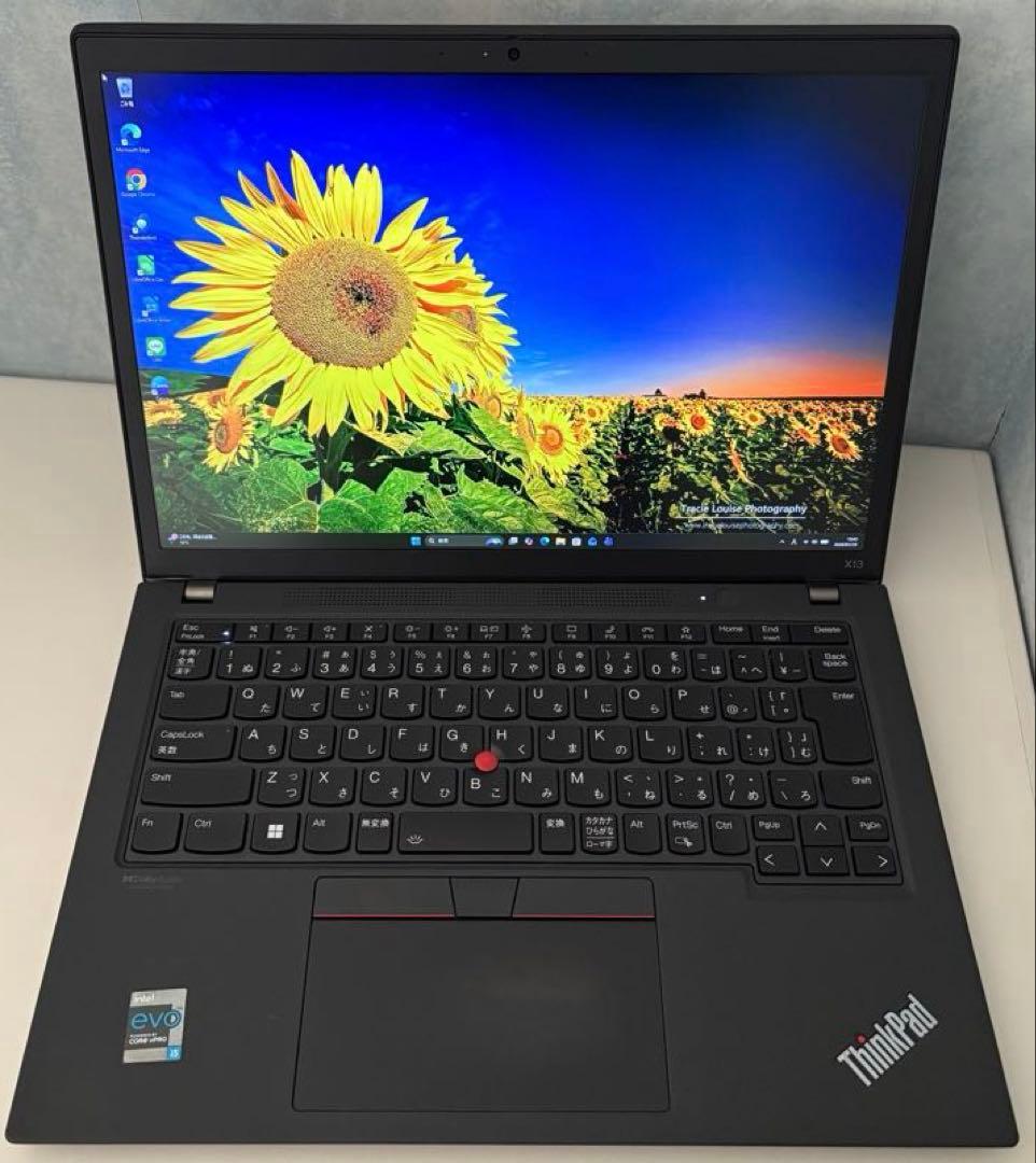 ThinkPad X13インテルi5✨16GBメモリ⭐️バッテリー99.9%⭐️ ThinkPad X13 Gen 3 (第12世代インテル) | コンパクトな13.3型モバイル