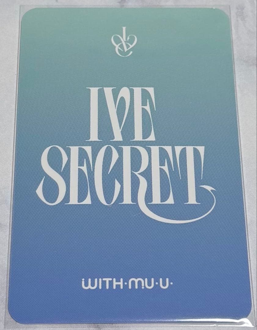 IVE SECRET withmuu 特典 トレカ レイ - メルカリ